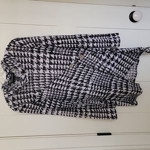 Frank Lyman houndstooth tunic/dress. Size8